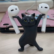 Cat Headphone Stand Headset Holder Accessories for Apple AirPods (5 Cats)
