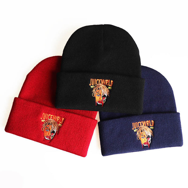 Embroidered Knited Beanies Hats