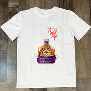 Bottle Skull Graphic Short Sleeve T-shirt