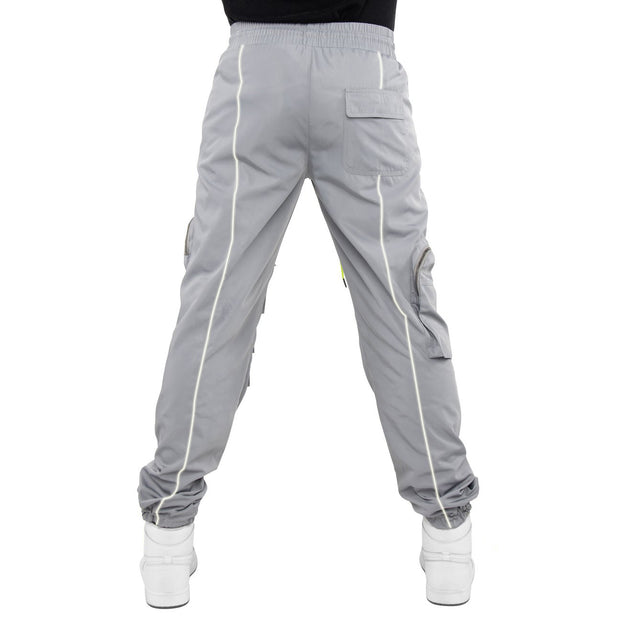 Multi-pocket Reflective Sports Fitness Trousers