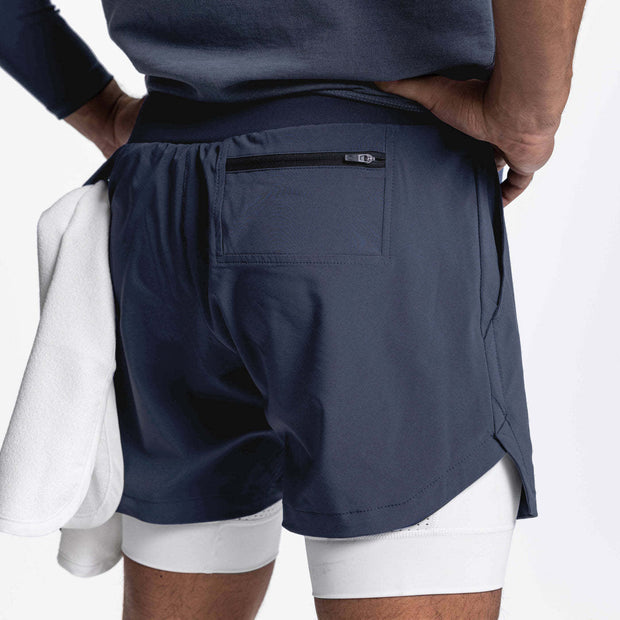 Double Layer Gym Quick Dry Shorts