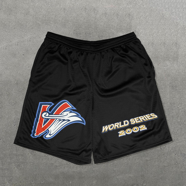 2002 World Series Print Mesh Shorts