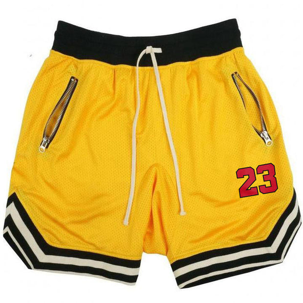 Personalized street letter print basketball pants