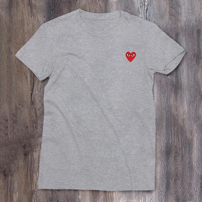 Embroidery Heart T-shirt