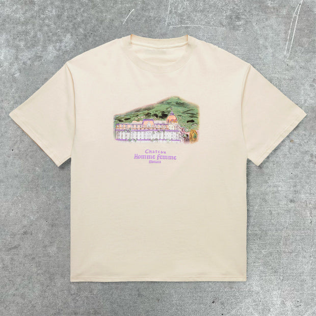 Trend Print Street Short Sleeve T-Shirt