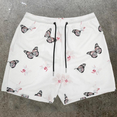 Butterfly Mesh Shorts