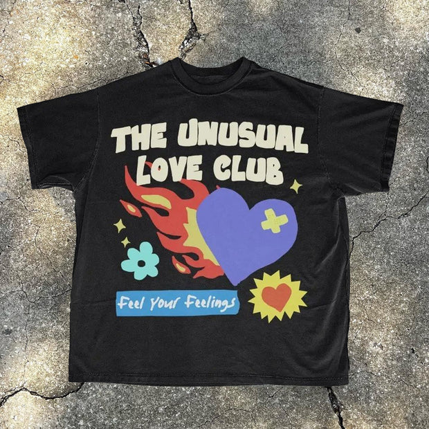 The Unusual Love Club Print T-Shirt