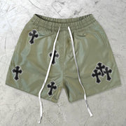 Green Cross Sports Shorts