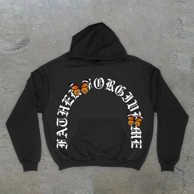 Butterfly Letter Hoodie