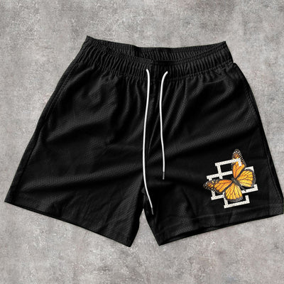 Butterfly E letters Shorts