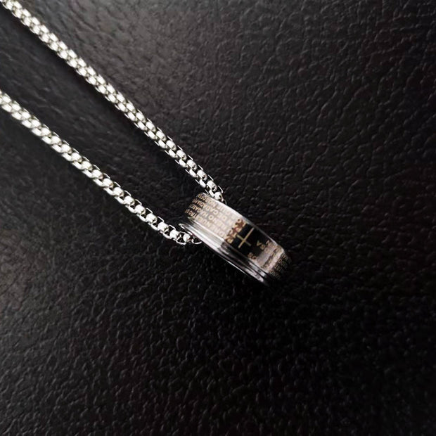 Titanium Steel Panel Necklaces