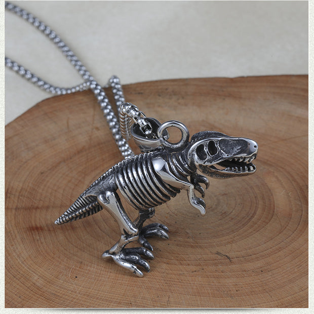 Vintage Dinosaur Titanium Necklace
