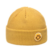 Smile Face Knitted Hood Woolen Beanie