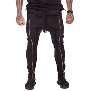 Ziper Casual Sports Pants Fitness Trousers