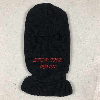 Stop the Pain Ski mask knitted Single-hole Beanie