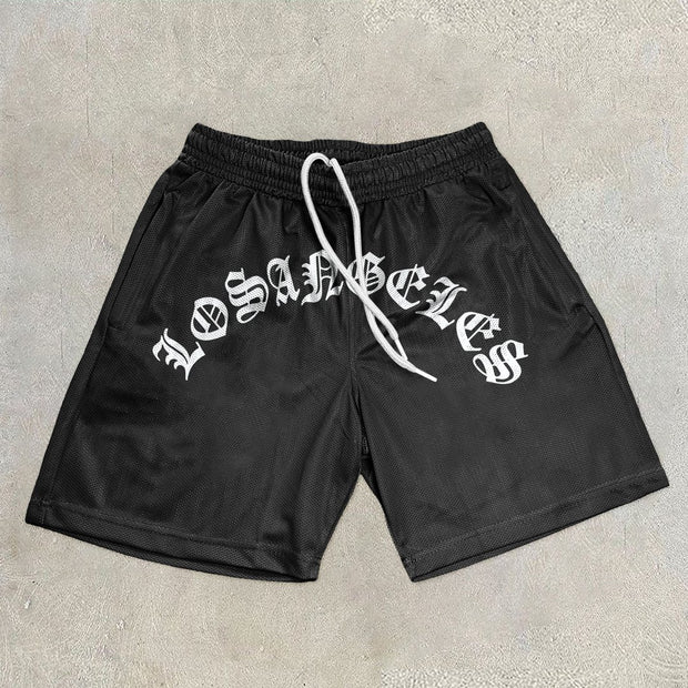Street Style Letters Shorts