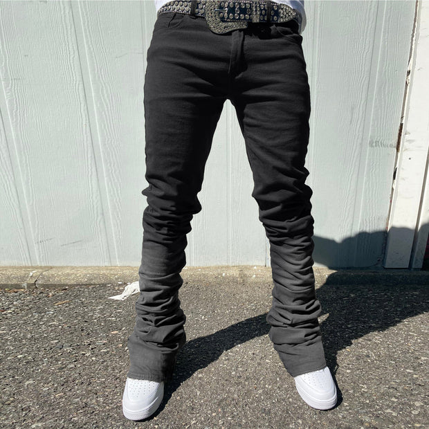 Contrast Gradient Hip Hop Denim Jeans