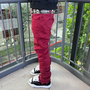 Premium Red Street Style Jeans